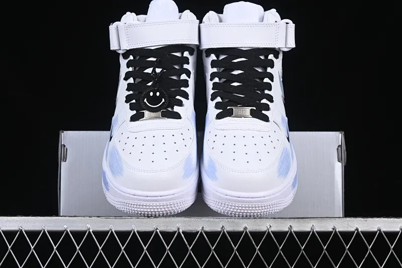All Categories Nk Air Force 1 Air Force Series Nk Air Force 1 Mid Air Force Mid Nk Air Force 1'07 Mid Broken Hook Inkjet Painting Second Dimension Theme Air Force One Mid Casual Sneakers ZH0316-056
